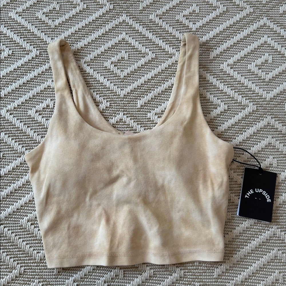 THE UPSIDE Nomad Tess Crop- in Oat *NWT